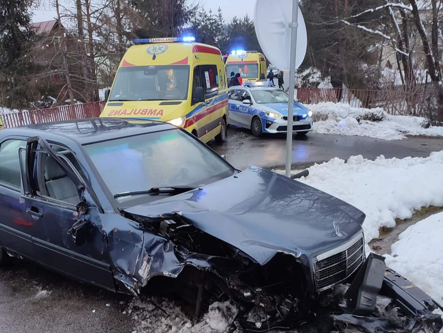 Tragiczny Wypadek W Osiach Pasa Er Zmar W Szpitalu