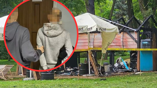 50-latek zatrzymany po serii przestępstw w Wieliczce. Podpalił lokal