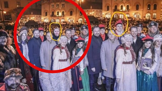 Radna KO, radna Magdalena Mazurkiewicz, Koalicja Obywatelska, zdjęcie, fotomontaż, nauka śpiewania, Rafał Trzaskowski, Aleksander Miszalski