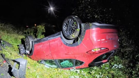 Dachowała Hyundaiem w Oświęcimiu. Miała aż 3,3 promila alkoholu [FOTO]