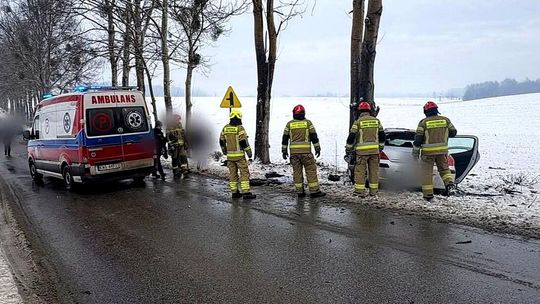 Nidek, powiat wadowicki, na sygnale, akcja ratunkowa, śmiertelny wypadek, na sygnale akcja, straż pożarna