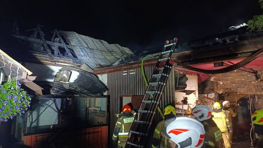 pożar Czarna Góra, Czarna Góra pożar, pożar Bukowina Tatrzańska, pożar Małopolska, straż pożarna Czarna Góra
