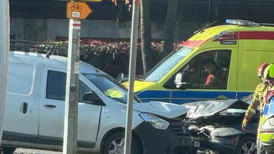 Groźny wypadek w Poroninie. Dwie osoby poszkodowane [ZDJĘCIA]