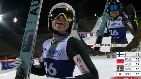 Anna Twardosz, Pola Bełtowska, falun, puchar świata w falun, skoki narciarskie, skoczkinie narciarskie