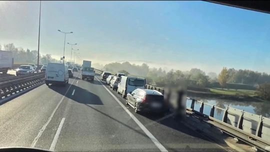 Karambol na autostradzie A4 pod Krakowem. Zderzyło się pięć aut