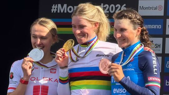 Katarzyna Niewiadoma ze srebrem MŚ w Montrealu! Złoto dla Vollering [ZDJĘCIA]