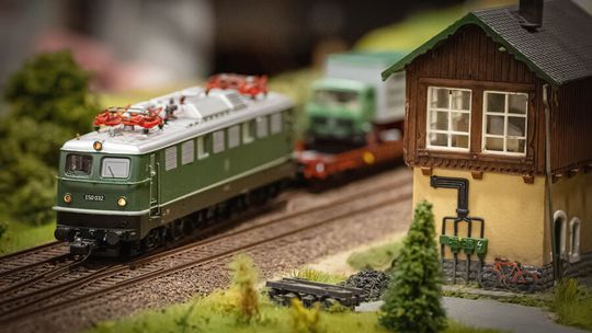 Nowohuckie Centrum Kultury, Nowa Huta, makiety kolejowe, wystawa makiet kolejowych, pociągi, makiety, modele, modelarstwo