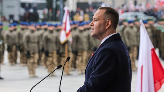 Karol Nawrocki, prezydent RP Karol Nawrocki, uroczystość odzyskania niepodległości, święto 11 listopada, marsz niepodległości