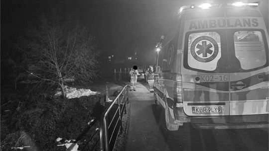 Tworkowa, powiat brzeski, na sygnale, tragiczna wiadomość, wypadek, mężczyzna wpadł do rzeki