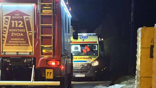 Budzów, powiat suski, nagle zatrzymanie krążenia, reanimacja, akcja ratunkowa, zatrzymanie krążenia, odzyskanie funkcji życiowych, na sygnale