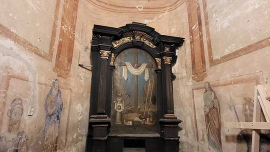 Kościół w Piekielniku, gmina Czarny Dunajec, sensacyjne odkrycie w Piekielniku, zabytek w Piekielniku, pierwotna bryła kościoła w Piekielniku