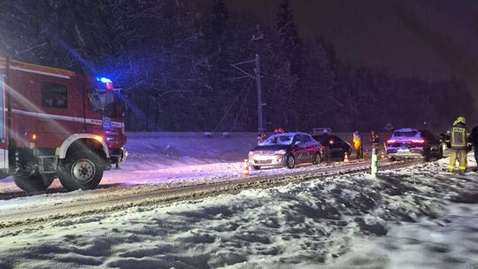 Podhale, Biały Dunajec, powiat tatrzański, Zakopianka, wypadek na Zakopiance, wypadek drogowy