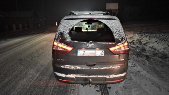 Osieczany, pijany kierowca, zatrzymanie, obywatelskie zatrzymanie, na sygnale, dwa promile alkoholu