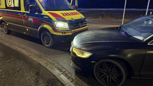 Harklowa, powiat nowotarski, zderzenie z karetką pogotowia, pijany kierowca, promil alkoholu we krwi, pijany kierowca spowodował wypadek
