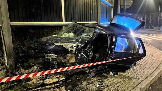 Pijany kierowca, pijany kierowca z Ukrainy, 19-latek z Ukrainy, wypadek spowodowany przez pijanego kierowcę, Ukraina