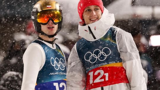 Paweł Wąsek, Kacper Tomasiak, skoki narciarskie, konkurs duetów, Igrzyska Olimpijskie