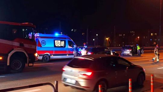 Poważny wypadek na ulicy Wielickiej w Krakowie. Utrudnienia w stronę Wieliczki [FOTO]