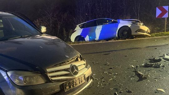 Rzepiennik Suchy, powiat tarnowski, powiat gorlicki, akcja ratunkowa, akcja ratownicza, na sygnale, wypadek drogowy