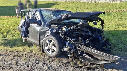Poważny wypadek na Stasikówce. Zderzyły się trzy pojazdy [FOTO]