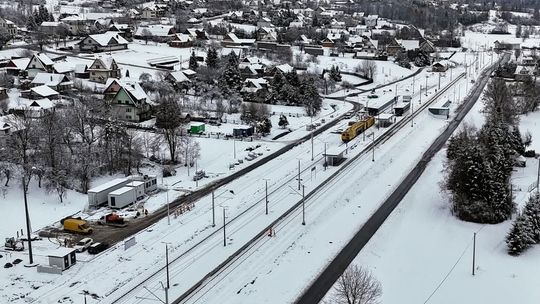 Przełom na Podhalu. Stacja Rabka Zaryte gotowa. Pociągi wracają już w połowie grudnia [FOTO]