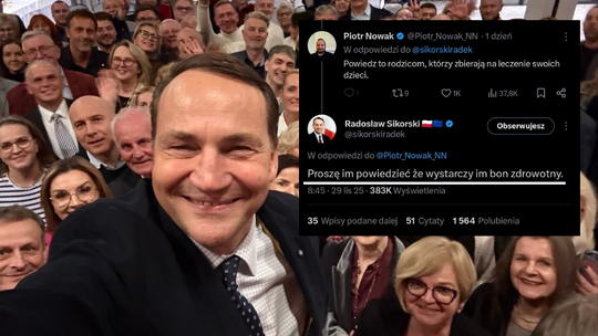 Radosław Sikorski, minister MSZ, skandaliczny wpis, polityka, Warszawa, rząd