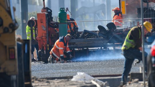 Remont Mostu Grunwaldzkiego, zmiana trasy tramwajów, komunikacja miejska, linia 72, Monte Cassino, utrudnienia w Krakowie, rozkład jazdy 722