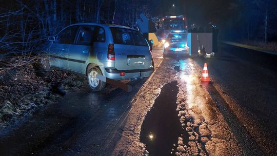 Klucze, Jaroszowiec, powiat olkuski, kolizja drogowa, wypadek drogowy, straż pożarna, pogotowie ratunkowe