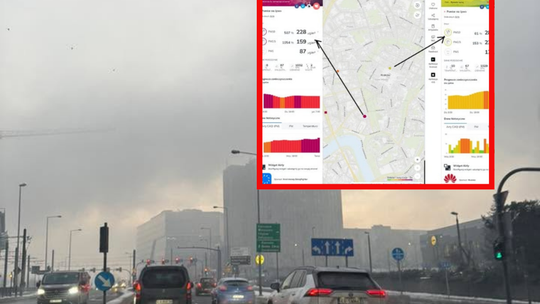 SCT nie pomogło. Smog w Krakowie, ale nie na Rynku