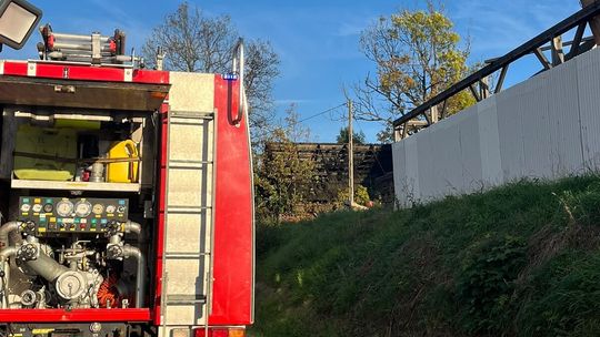 Seria pożarów w Podsarniu. Policja zatrzymała 54-letniego podejrzanego