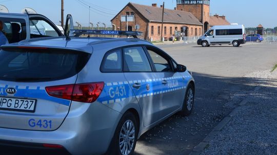 Auschwitz Birkenau, miejsce pamięci, Oświęcim, policja, powiat oświęcimski
