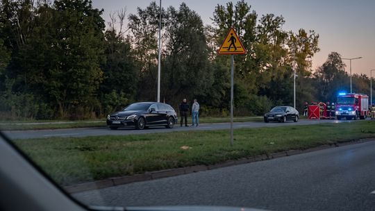 Śmiertelne potrącenie na al. Piłsudskiego w Nowym Sączu. Nie żyje 50-letni pieszy
