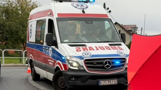 Śmiertelny wypadek w Brzeszczach. Piesza zginęła na przejściu [ZDJĘCIA]