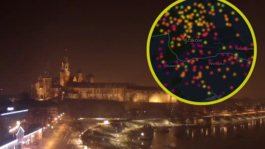 Kraków, Małopolska, smog, smog w Krakowie, Kraków zanieczyczony