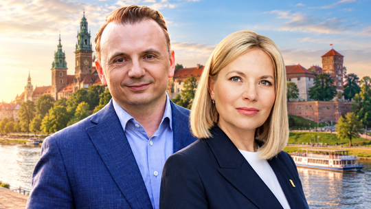 Sondaż w Krakowie: Łukasz Gibała wyraźnie przed Piątkowską
