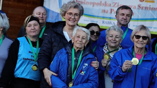 XIII Ogólnopolska Zimowa Senioriada w Rabce-Zdroju, Senioriada, sportowa rywalizacja seniorów, Rabka-Zdrój, Podhale, powiat nowotarski, narciarstwo, seniorzy
