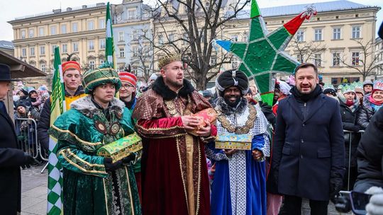 Orszak Trzech Króli, Grzegorz Ryś, kardynał Grzegorz Ryś, prezydent Aleksander Miszalski