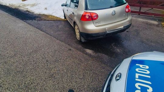 Krzeczów, powiat Suski, Sucha Beskidzka, pijany kierowca, promile alkoholu