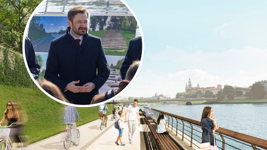 Bulwary Wiślane, Kraków, rewitalizacja, Aleksander Miszalski, bulwary wiślane zmienią swoje oblicze