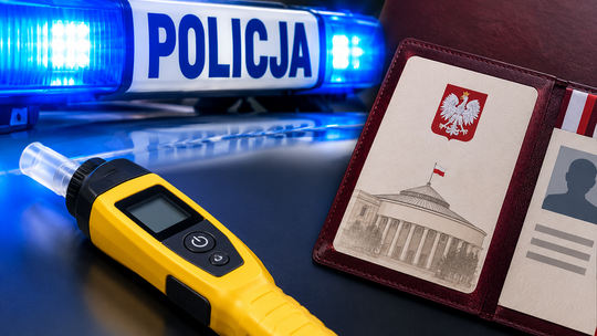 Tarnów: Poseł jechał rowerem bez świateł. Policjanci wyczuli alkohol