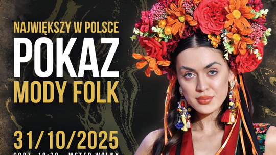 Aneta Larysa Knap, XIV edycja Polki Folki, "Tradycja i Folklor Złotem Podhala", Zakopane, pokaz mody, moda, Nowy Targ