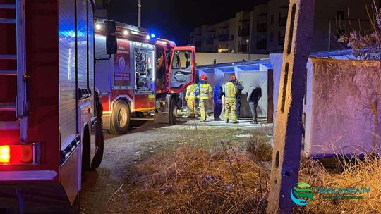 Tarnów, osiedle Kolejowe, na sygnale, ciało 80-latka odnalezione w garażu, tragiczne finał akcji ratunkowej w Tarnowie, ciało 80-latka w uruchomionym samochodzie