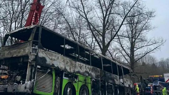 Słowacja, wypadek polskiego autokaru na Słowacji, tragiczny wypadek na Słowacji, tragedia na Słowacji, nie żyje kierowca autokaru