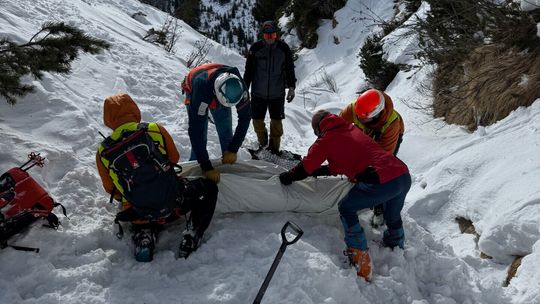 Tatry, Tatry Słowackie, tragiczny finał poszukiwań turysty w Tatrach, na sygnale, akcja poszukiwawcza