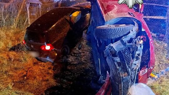 Mszana Górna, powiat limanowski, kolizje drogowe, wypadek drogowy, Mszana Dolna, Nowe Rybie, wypadek drogowy