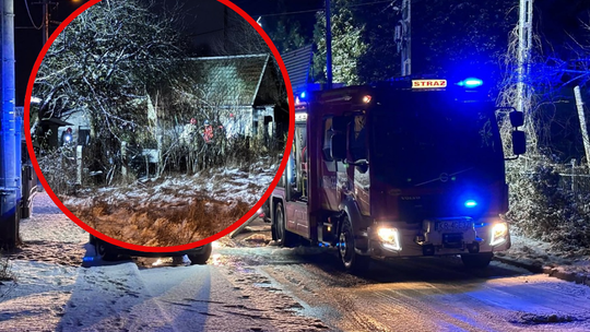 Olkusz, pożar przyczepy kempingowej, 74-latka spłonęła w przyczepie kempingowej, powiat olkuski, tragiczny finał pożaru