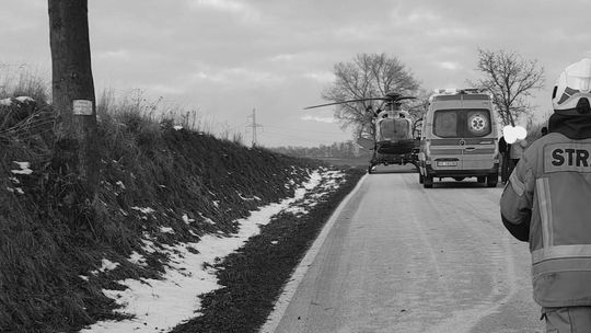 Szczepanowice, gmina Słomniki, powiat krakowski, na sygnale, tragiczny finał wypadku w Szczepanowicach, akcja ratunkowa, akcja ratownicza, śmierć 11-latka