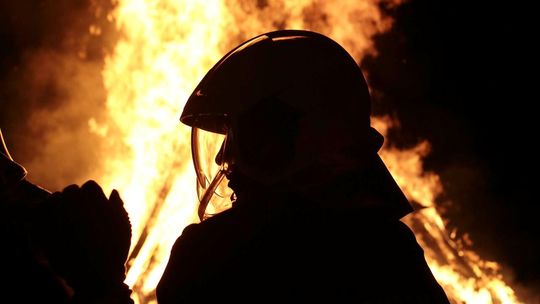 Czechówka, powiat myślenicki, akcja gaśnicza, tragedia w powiecie myślenickim, na sygnale, pożar budynku mieszkalnego