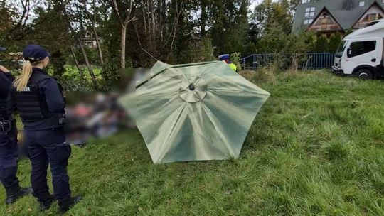 Tragiczny pożar w Zakopanem. W przyczepie znaleziono zwęglone ciało
