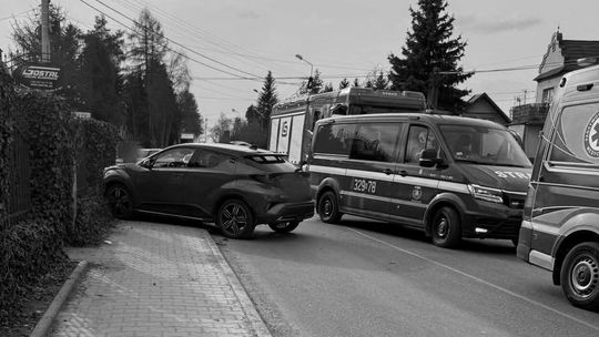 Libertów, powiat krakowski, gmina Mogilany, na sygnale, akcja ratunkowa, śmiertelny wypadek, lotnicza pogotowie ratunkowe, śmigłowiec LPR