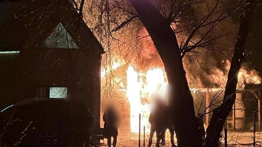 Podhale, Nowe Bystre, Witów, Biały Dunajec, Zakopane, straż pożarna, świąteczne pożary, akcje gaśnicze, strażacy, straż pożarna